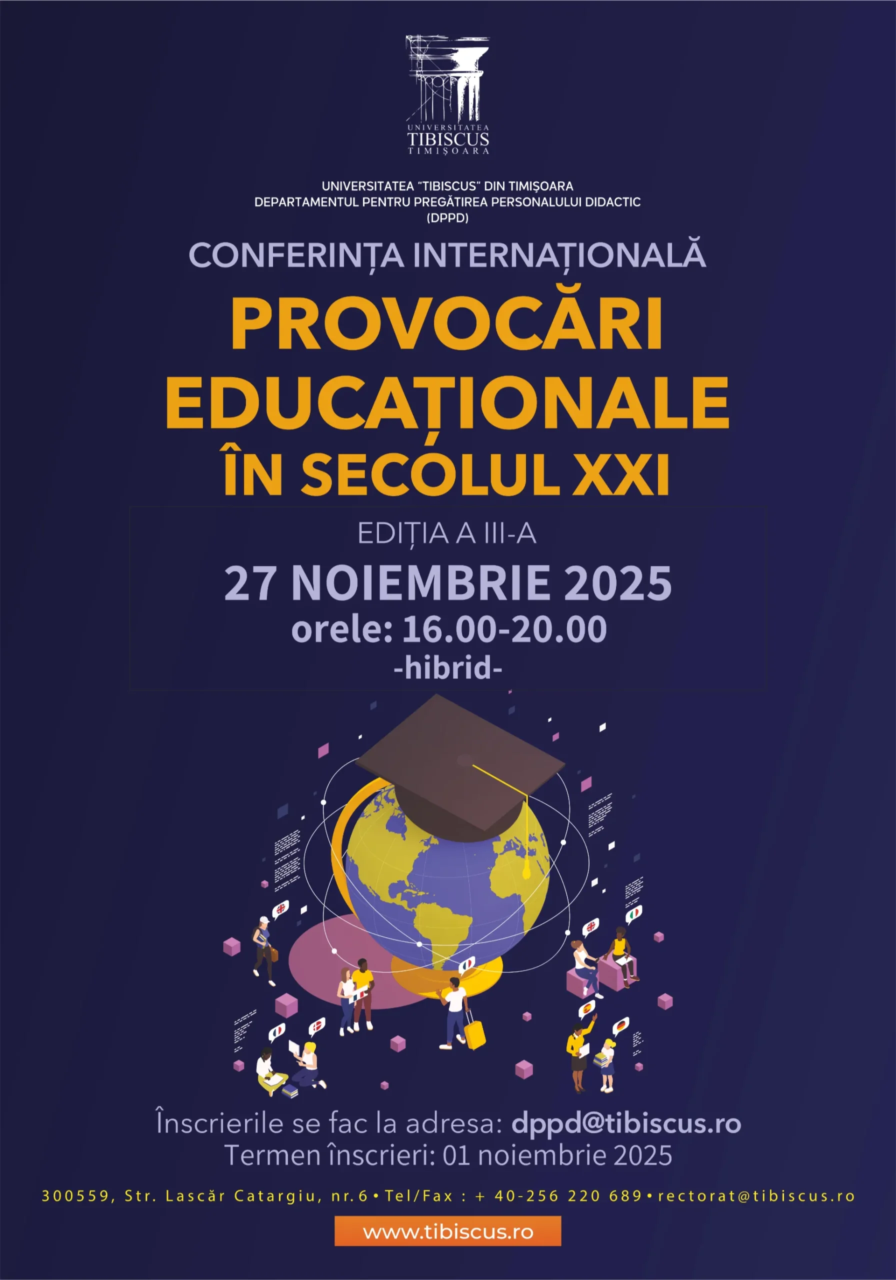 Conferință provocări educaționale secolul XXI, 2025